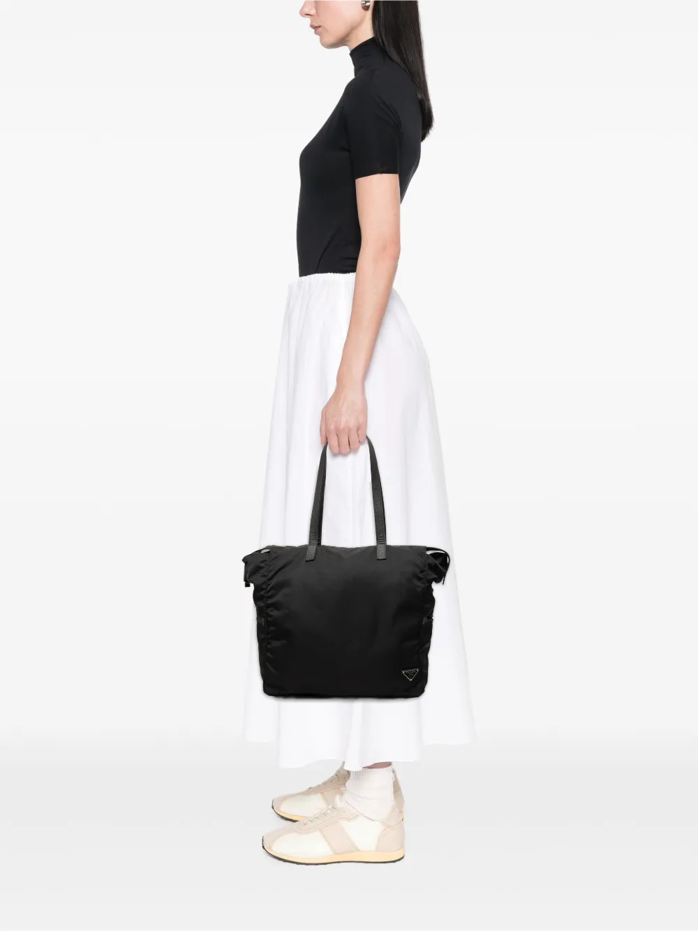 Prada Pre-Owned 2013-2026 Tessuto shopper Zwart