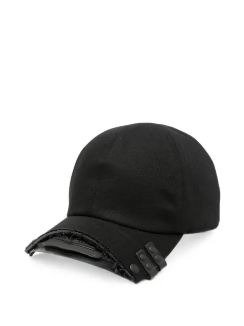 Innerraum distressed panelled baseball cap