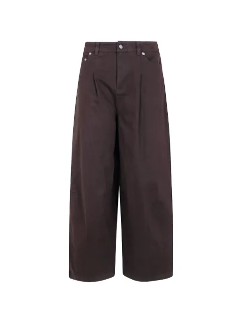 JcSophie pleated wide-leg trousers