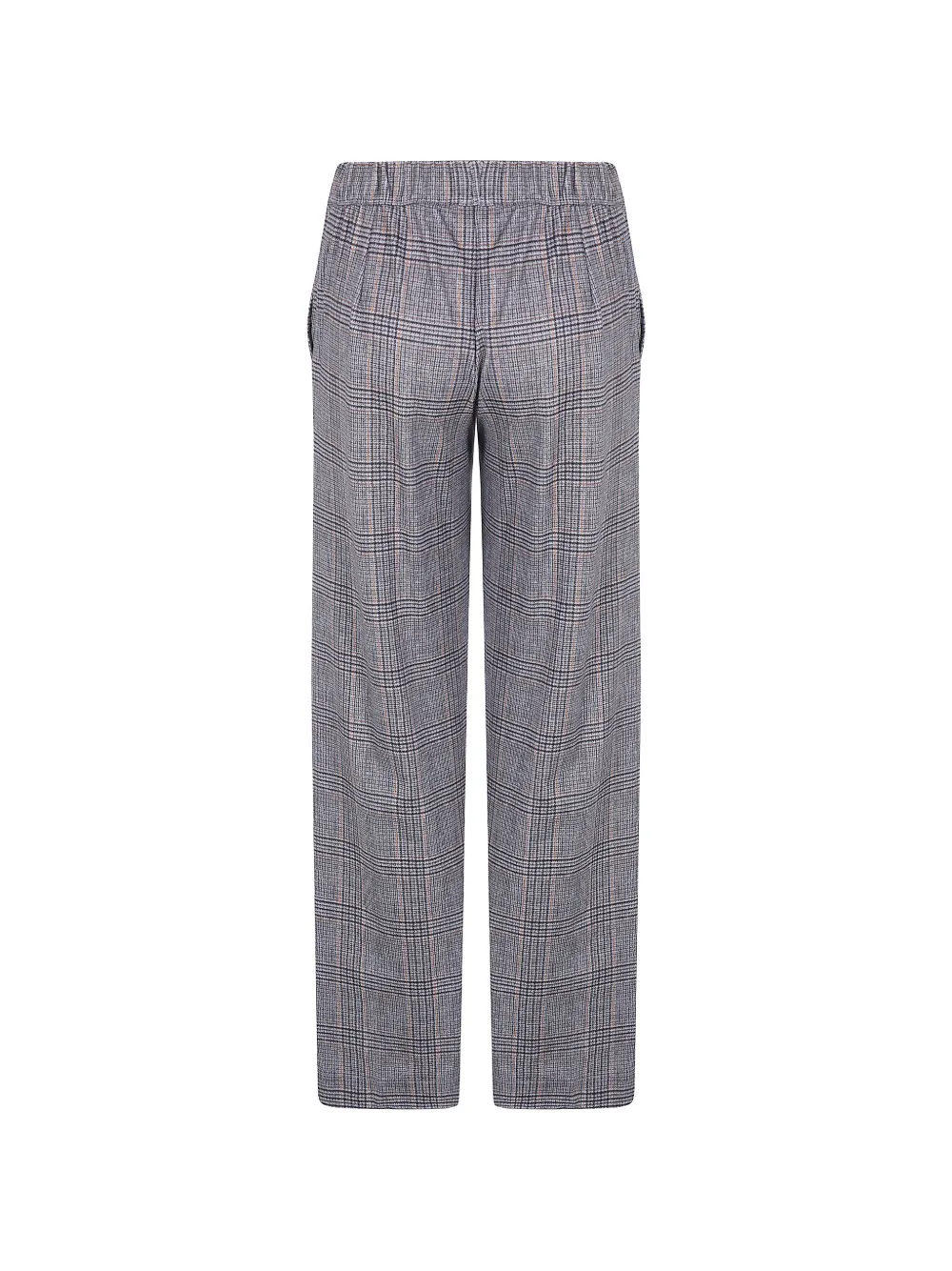 Why Ci check-print trousers