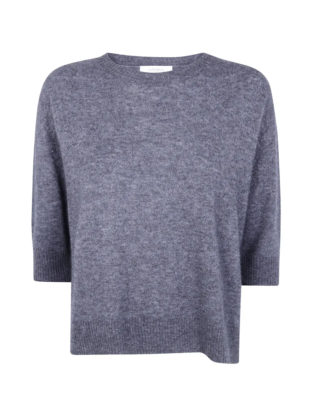 JcSophie three-quarter sleeve fine-knit top - Grigio