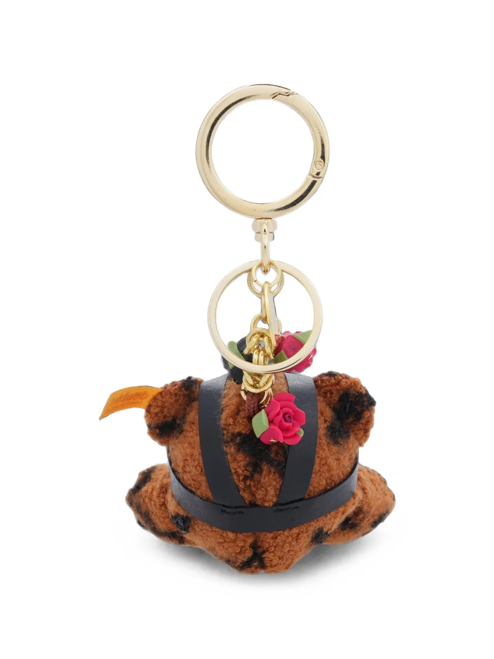 Doublet Gas Mask Bear sleutelhanger Goud