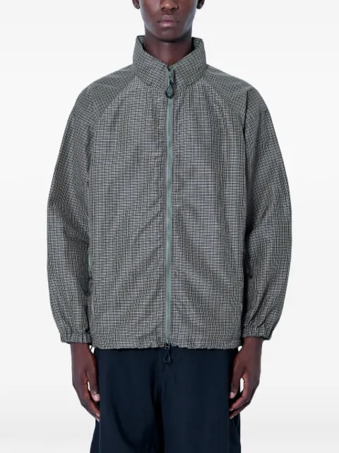 Comme des Garçons Homme checked hooded jacket