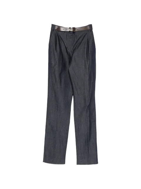 Dice Kayek belted pleat jeans