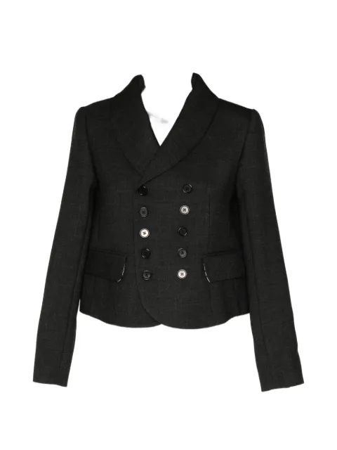 Dice Kayek veste crop à poignets boutonnés