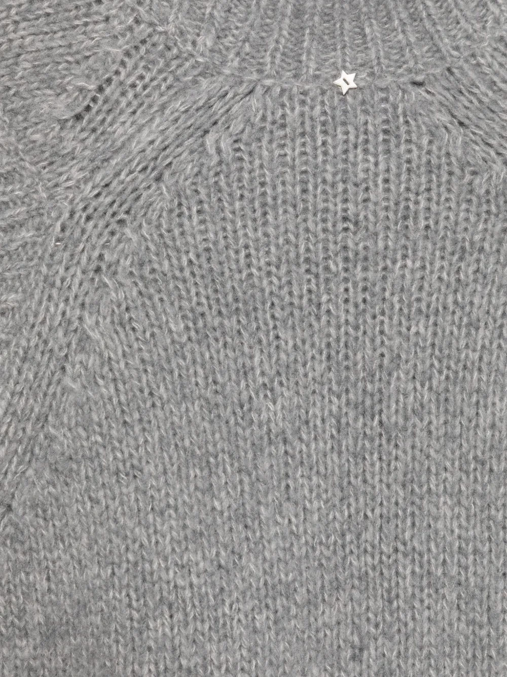 Lorena Antoniazzi cable-knit sleeveless vest Grijs