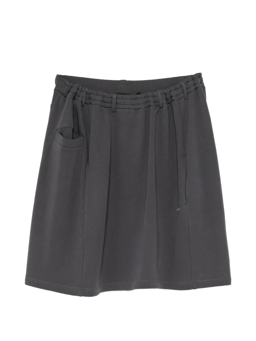 BONBOM logo-print drawstring skirt