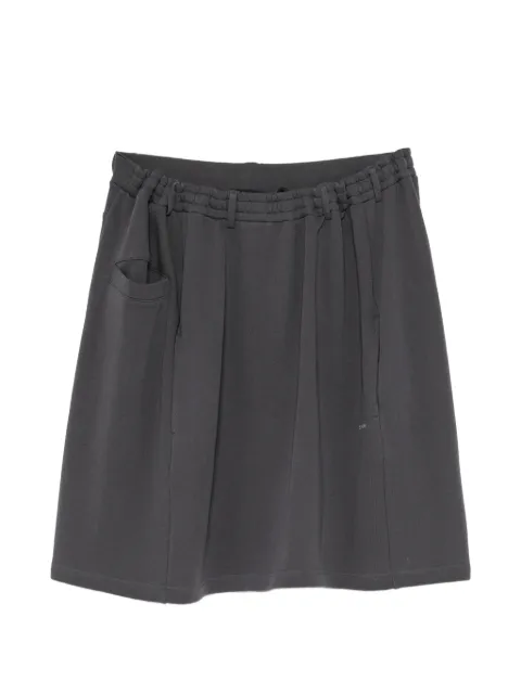 BONBOM logo-print drawstring skirt