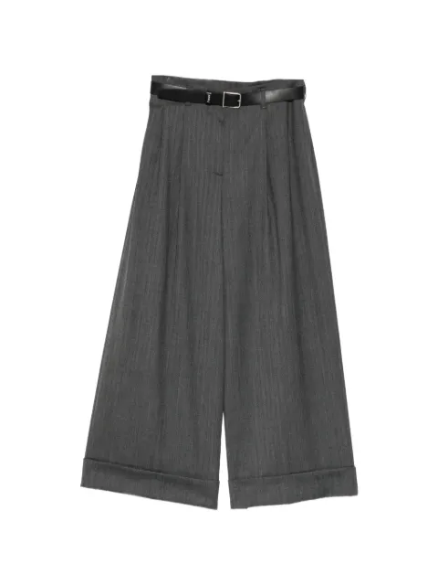 Juun.J pleated wide-leg trousers