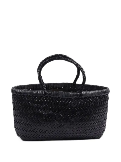DRAGON DIFFUSION mini Gora woven leather tote bag