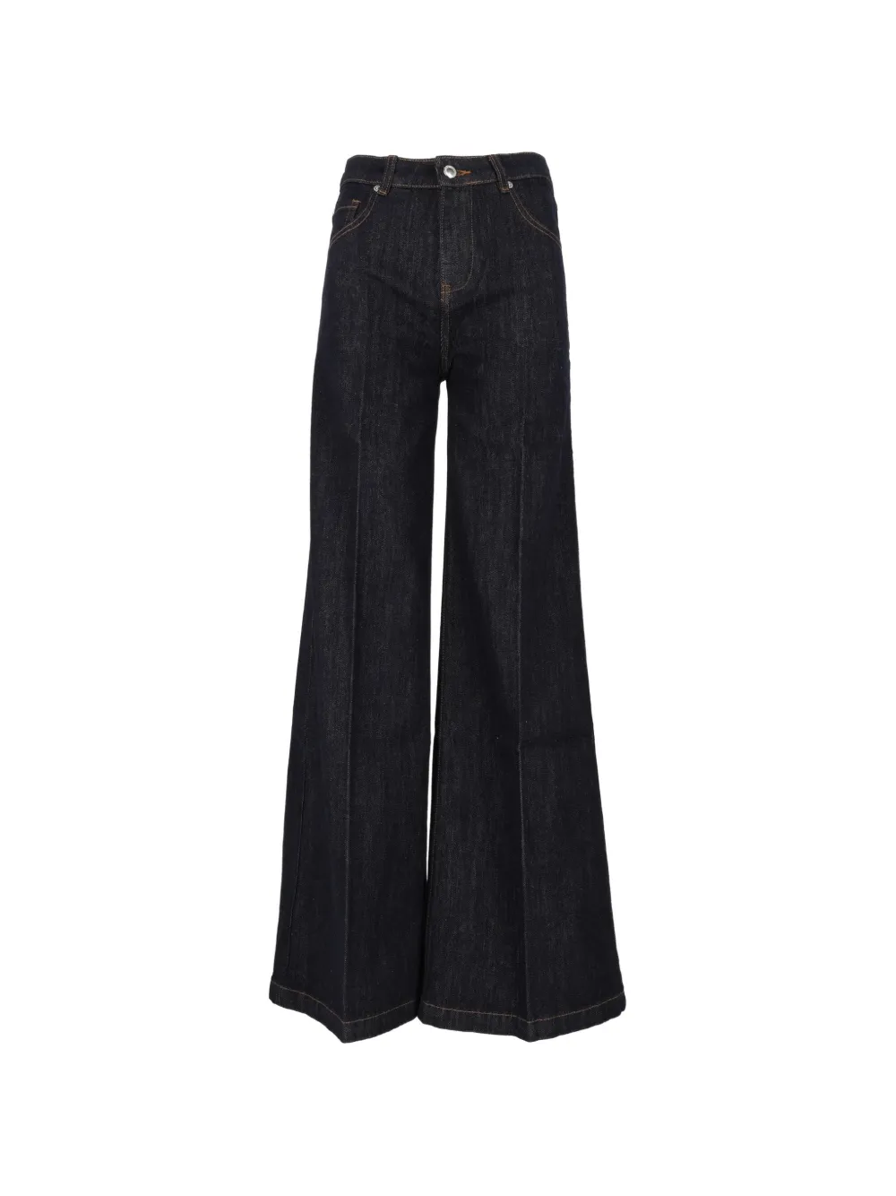 Ermanno Scervino pressed-crease wide-leg jeans