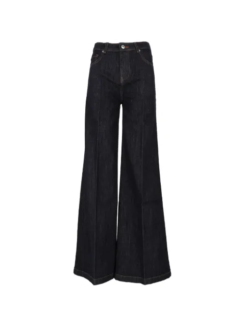 Ermanno Scervino pressed-crease wide-leg jeans