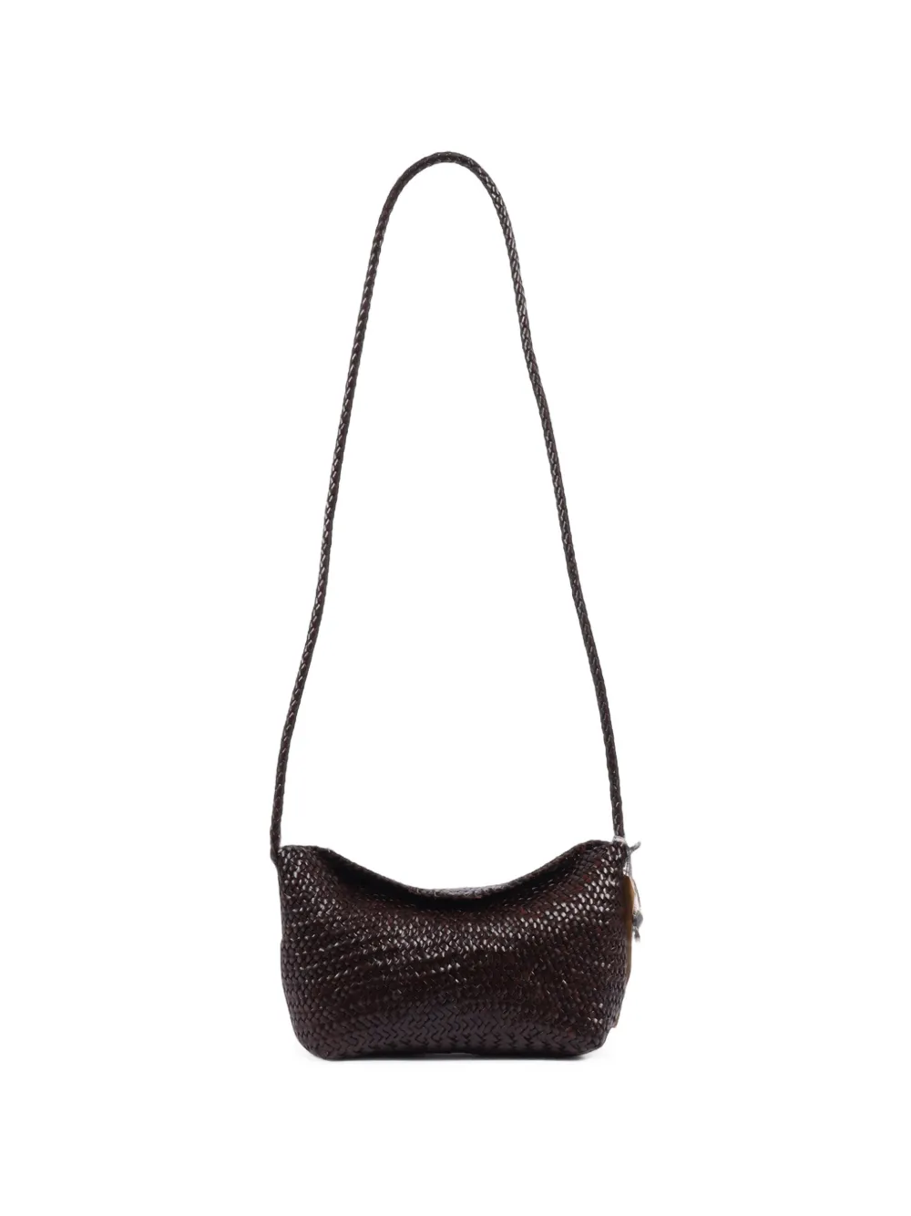 DRAGON DIFFUSION Corsina diagonal-weave crossbody bag