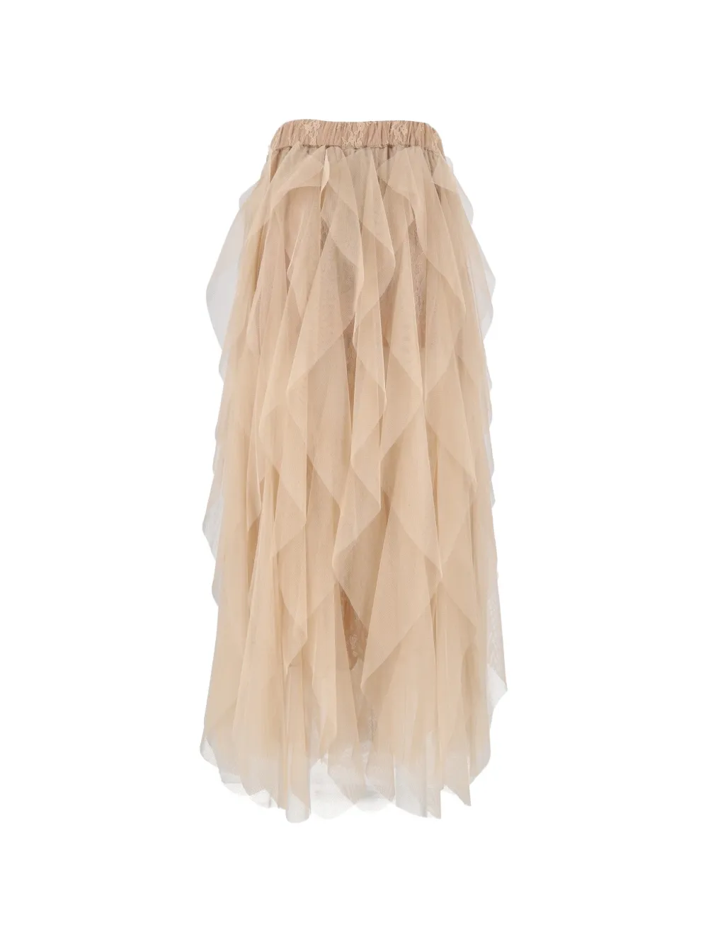 Ermanno Scervino ruffled tulle maxi skirt