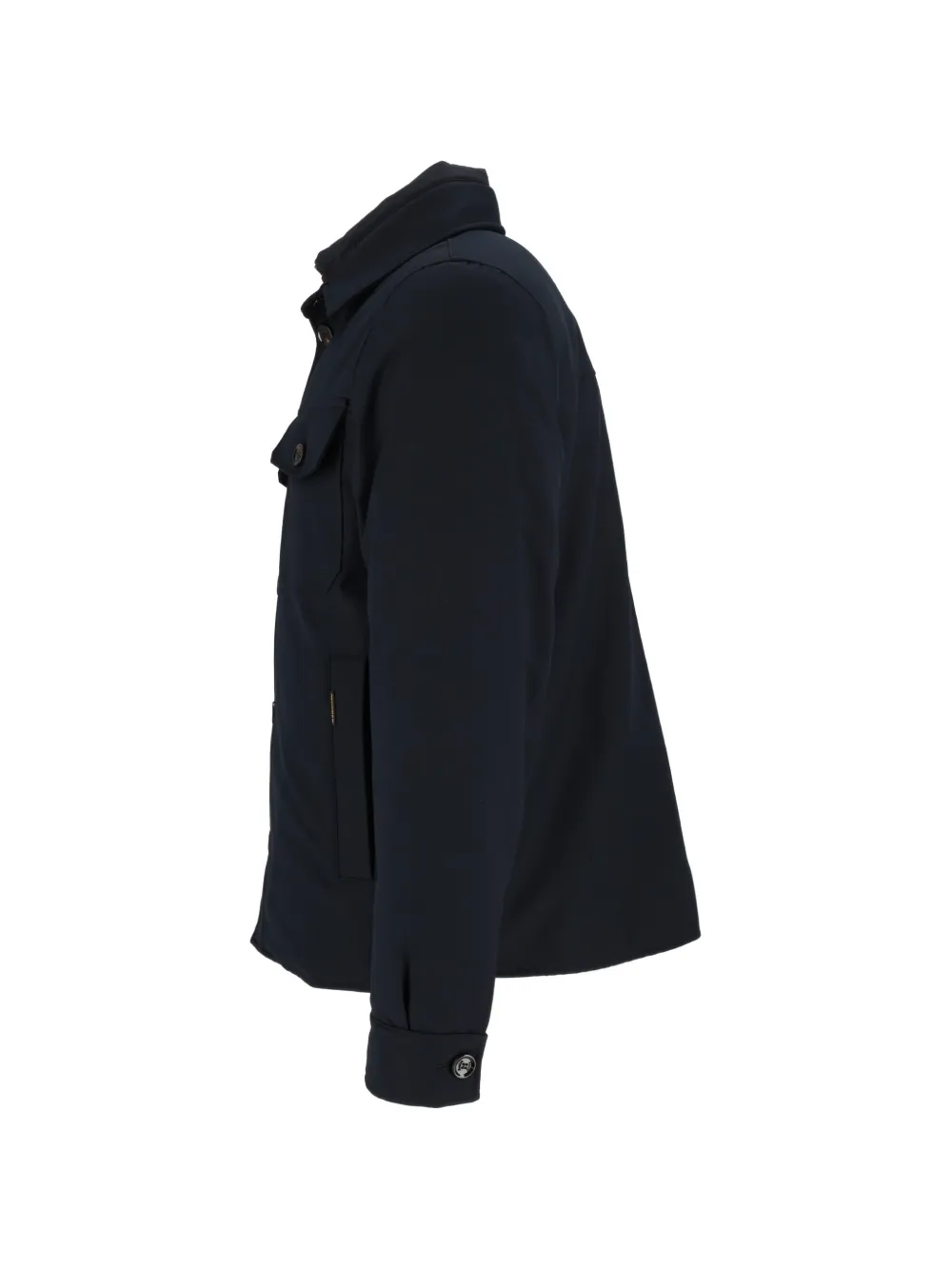Moorer Dasson-Pum jas Blauw
