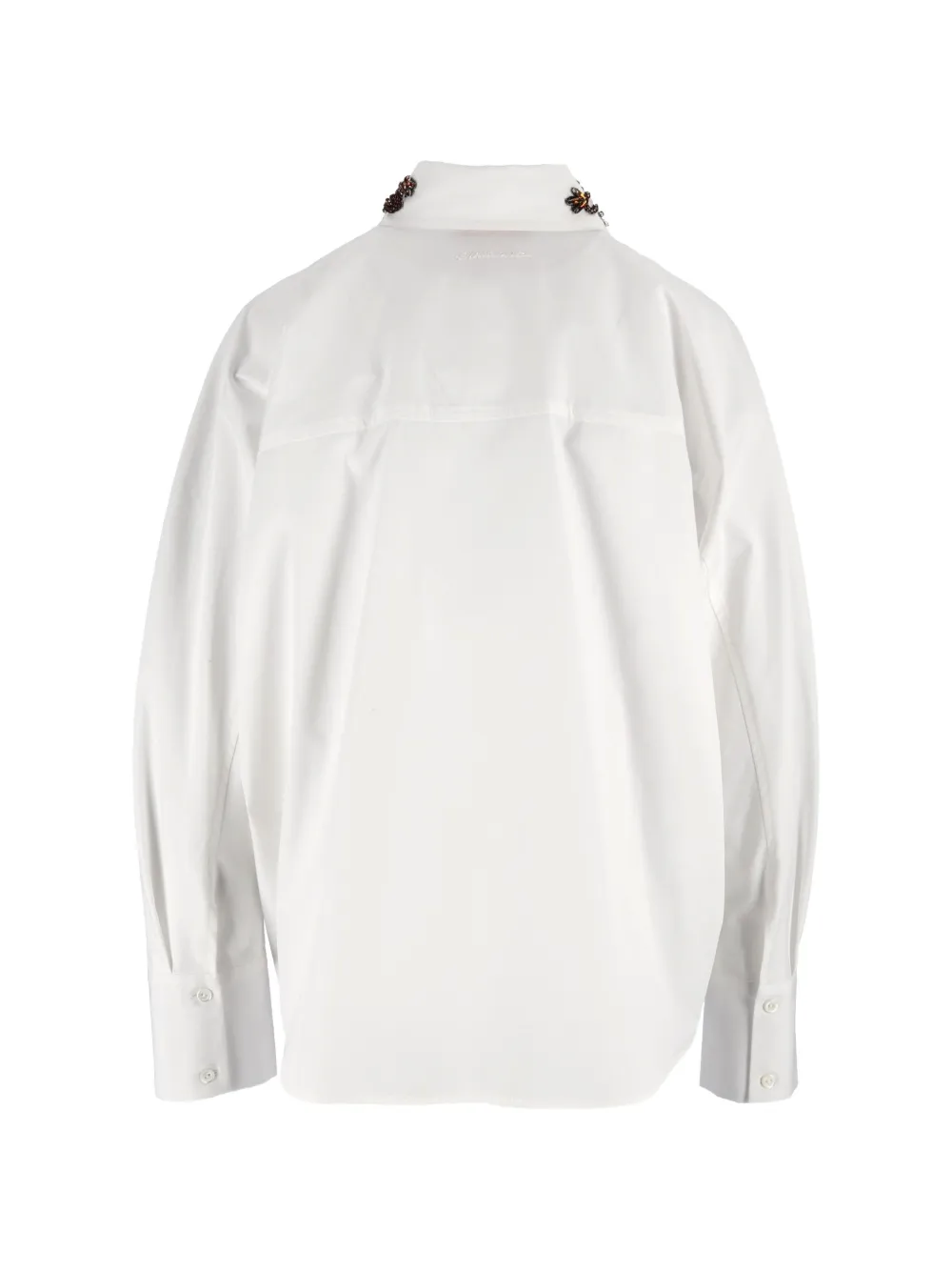 Ermanno Scervino blouse verfraaid met kralen Wit