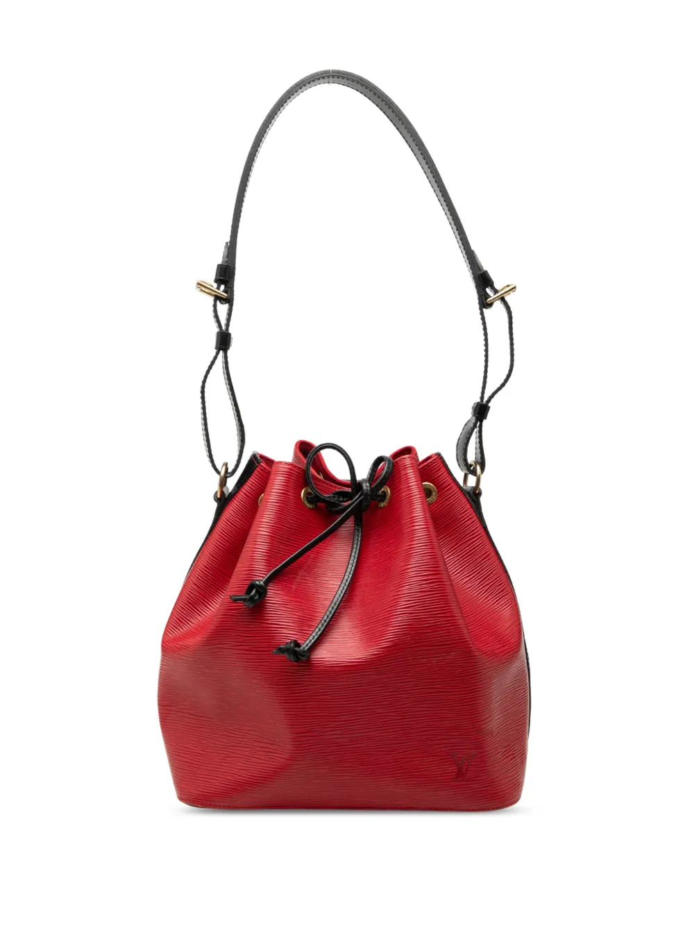 Louis Vuitton Pre-Owned 1995 Epi Petit Bicolor Noe bucket bag - Rosso
