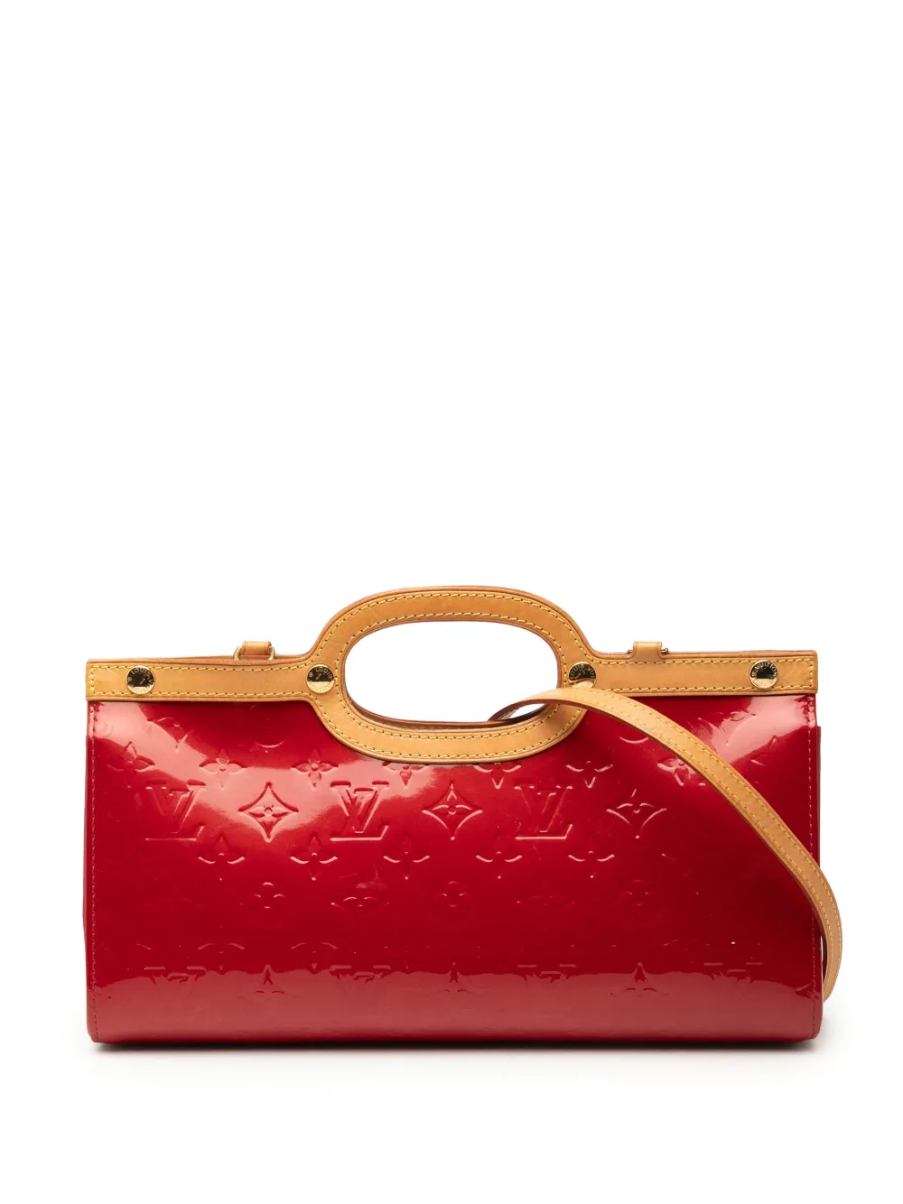 Louis Vuitton Pre-Owned 2009 Monogram Vernis Roxbury Drive satchel - Red