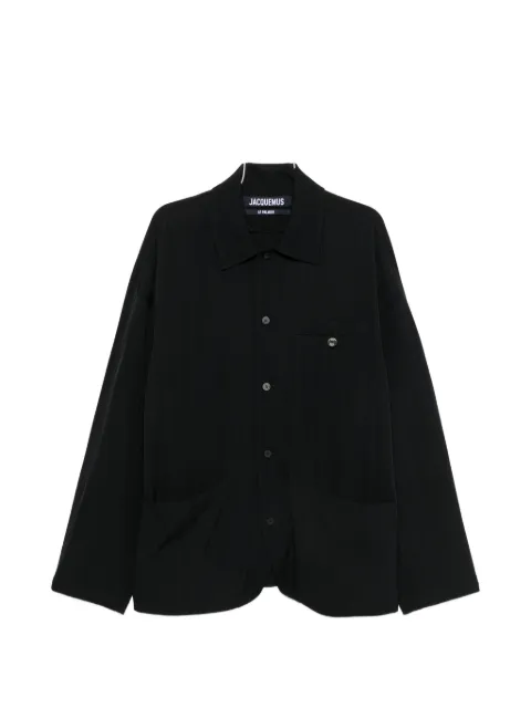Jacquemus The Strada patch-pocket shirt jacket