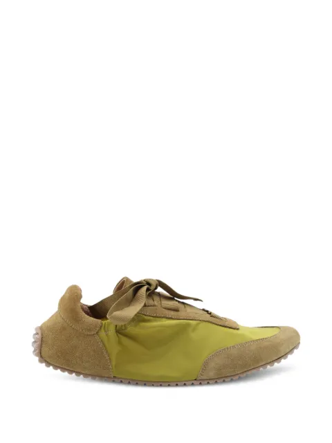 ODISSI suede-panelled sneakers