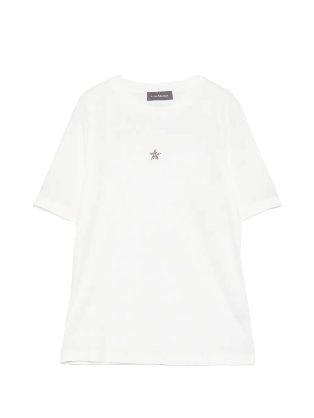 Lorena Antoniazzi star-patch T-shirt