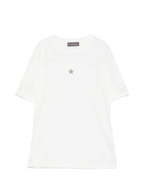Lorena Antoniazzi camiseta con parche de estrella