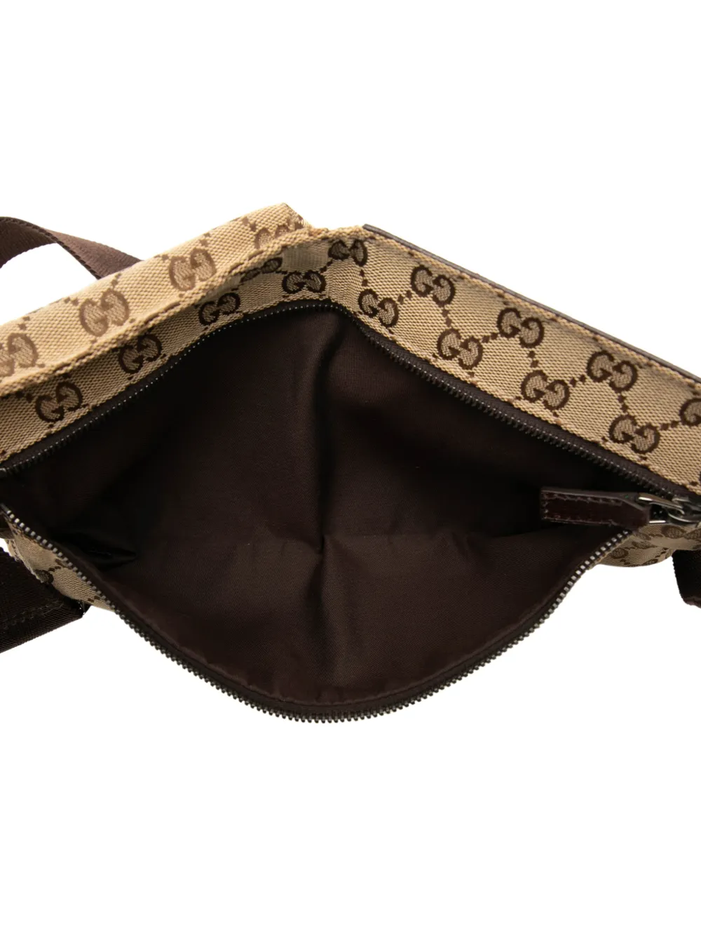 Gucci Pre-Owned 2000-2015 GG Canvas Double Pocket heuptas Beige