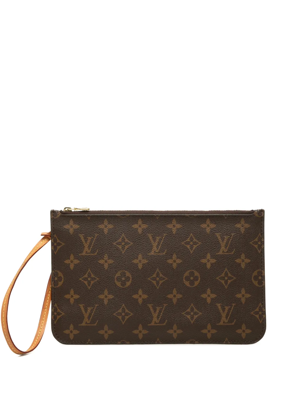 Louis Vuitton Pre-Owned Pouch Neverfull MM con monogramma 2019 - Marrone