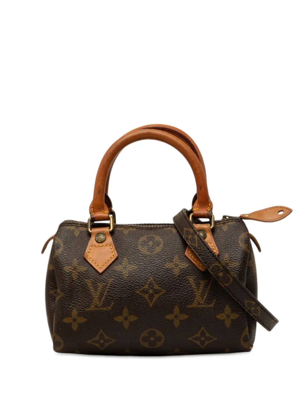 Louis Vuitton Pre-Owned Borsa a tracolla Speedy HL mini con monogramma 1991 - Marrone