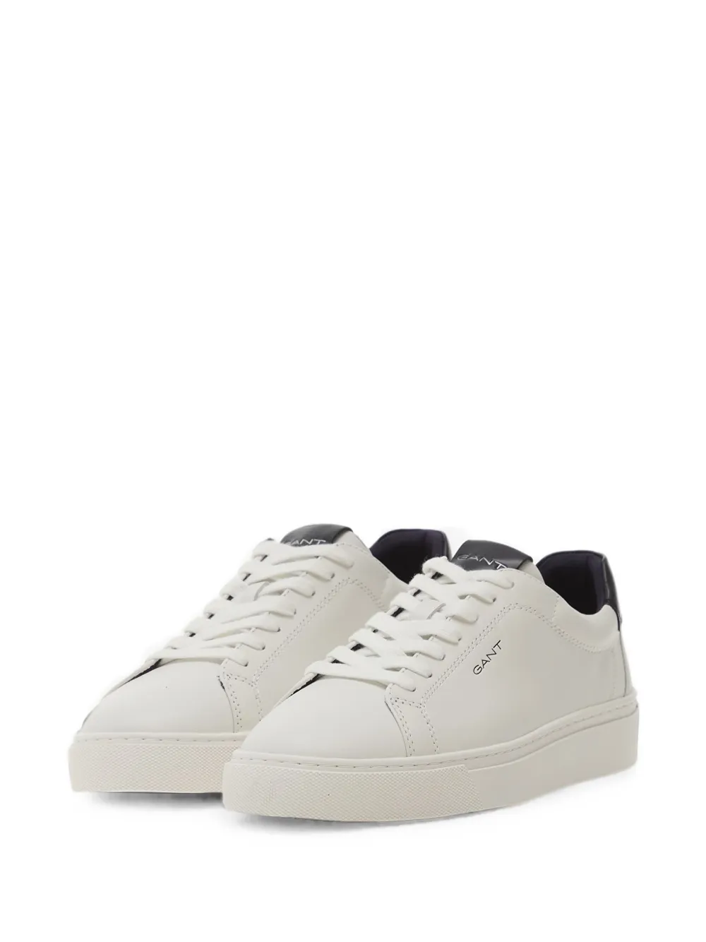 Gant logo-print lace-up sneakers Wit