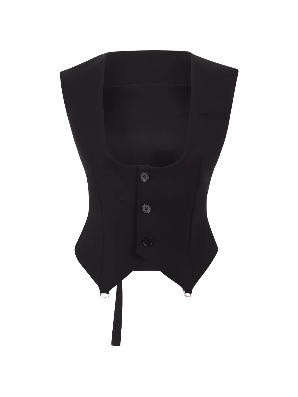 Ssheena button-up waistcoat