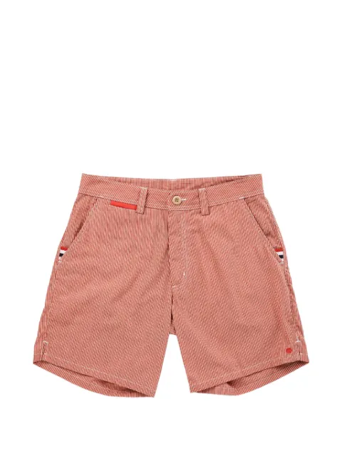 AMUNDSEN vertical-stripe shorts