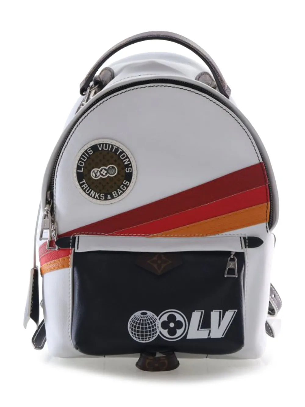 Louis Vuitton Pre-Owned 2021-2026 Calfskin Monogram Airline Palm Springs PM backpack - Braun