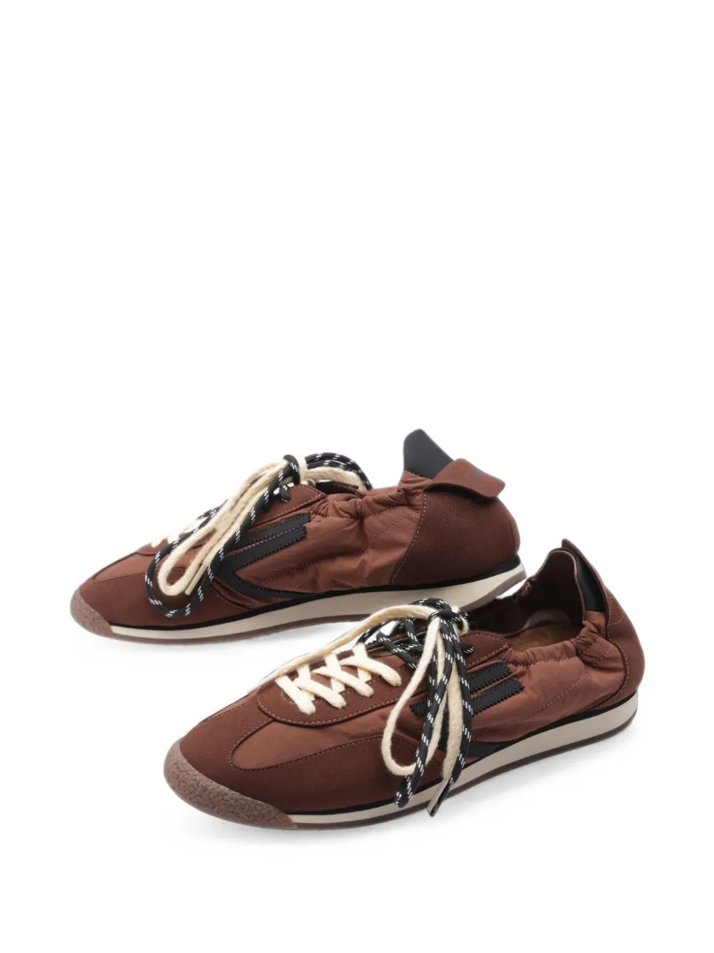 Puraai Panther panelled sneakers Bruin
