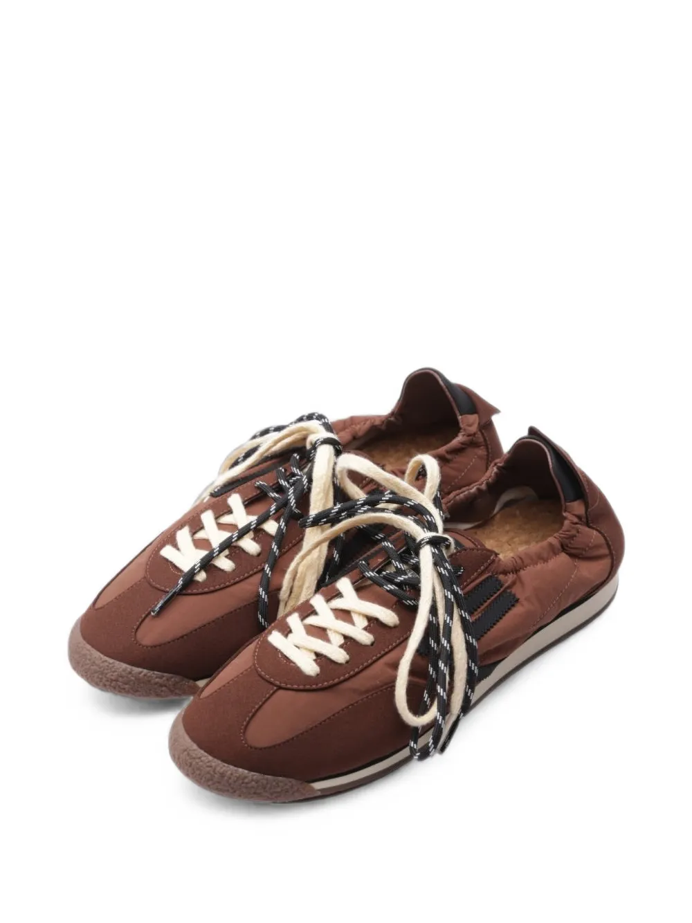 Puraai Panther panelled sneakers Bruin