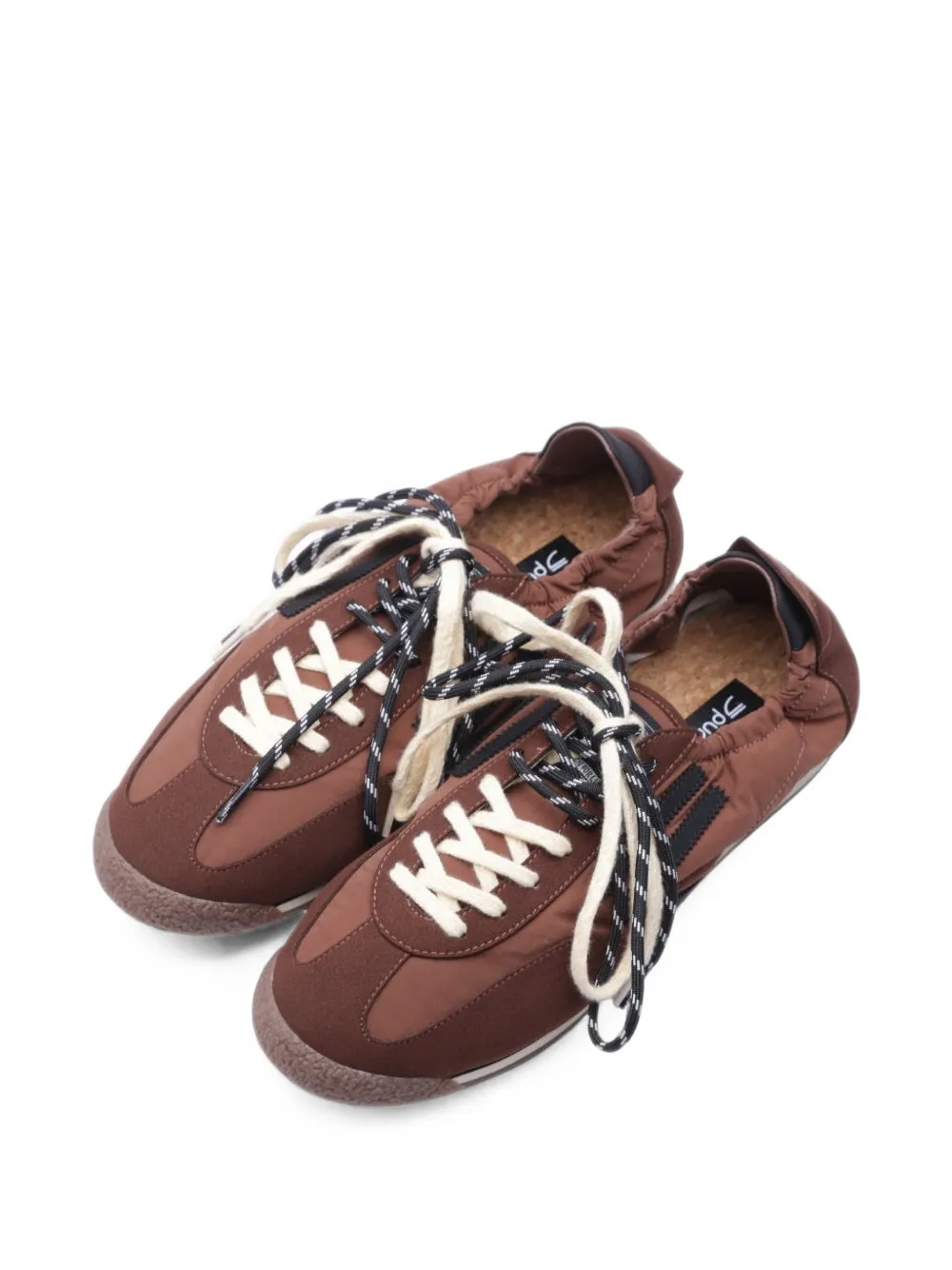 Puraai Panther panelled sneakers Bruin