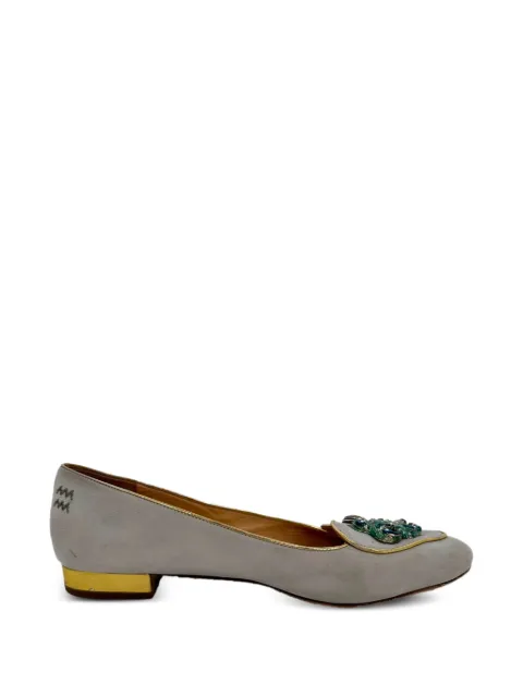 Charlotte Olympia embellished ballet flats