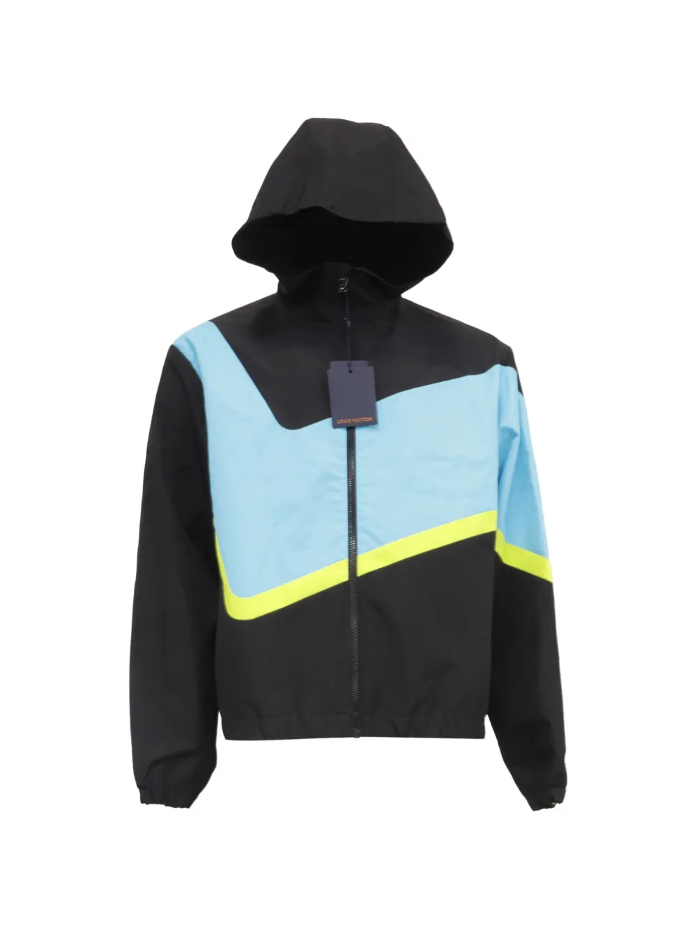 Louis Vuitton Pre-Owned Monogram color-block windbreaker jacket - Nero