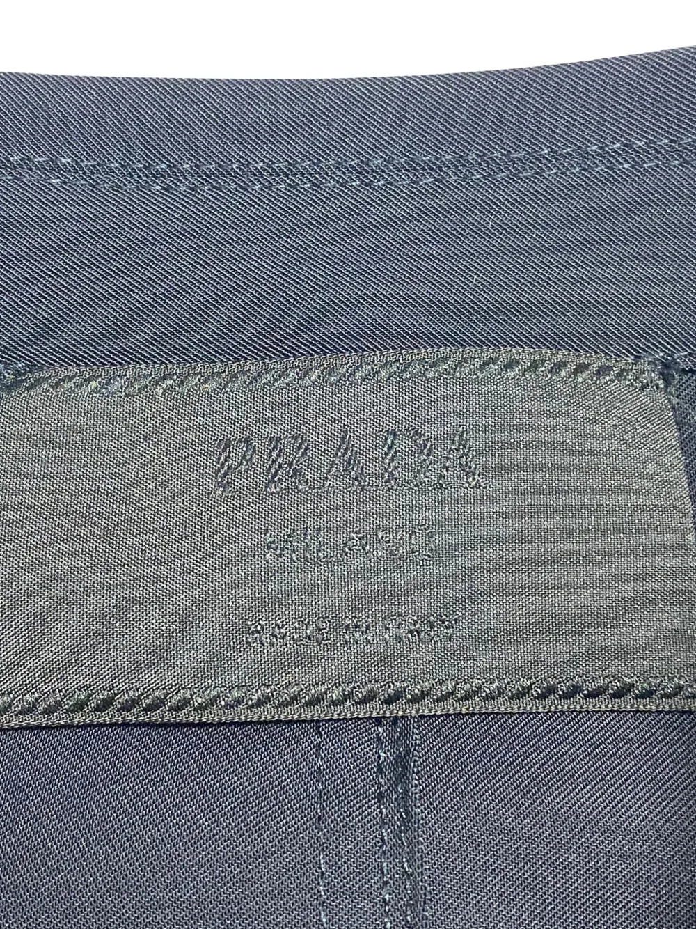PRADA Pre-owned Blanket Stitch Blazer In Black