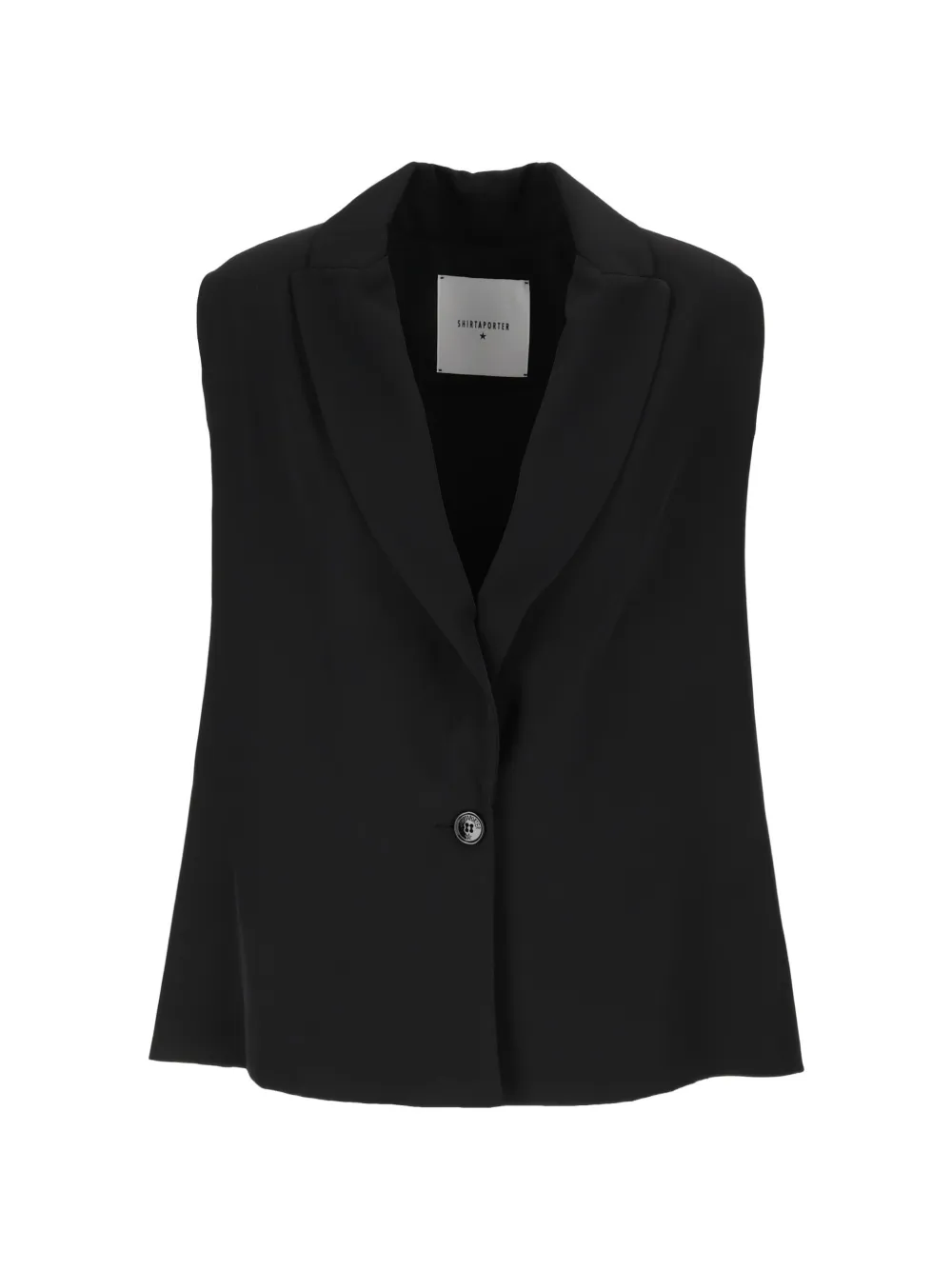 Shirtaporter fringe-detail waistcoat