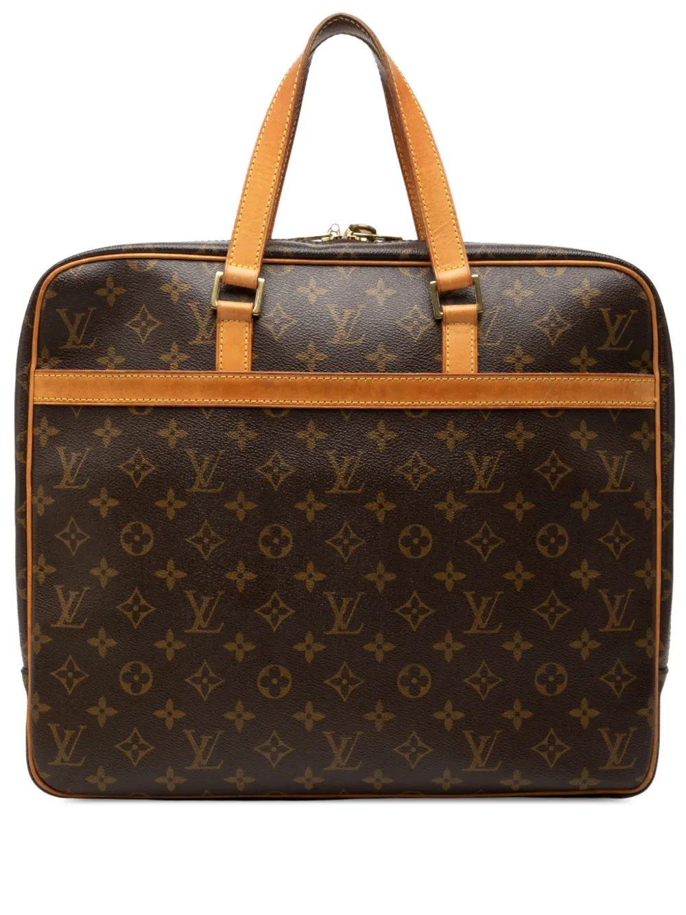 Louis Vuitton Pre-Owned 2001 Monogram Porte Documents Pegase business bag - Marrone
