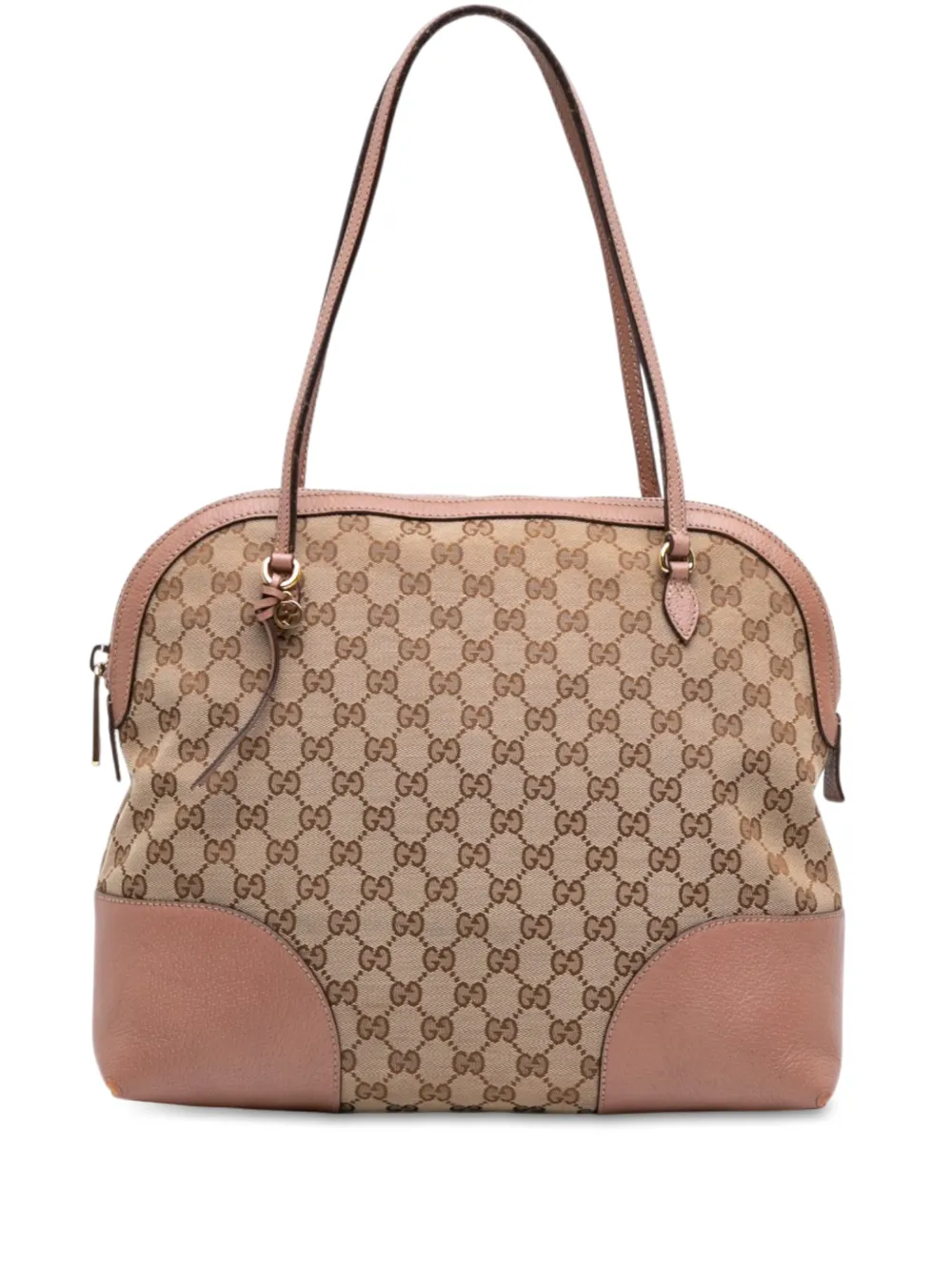 Gucci Pre-Owned 2016-2026 Medium GG Canvas Bree Dome tote bag - Toni neutri