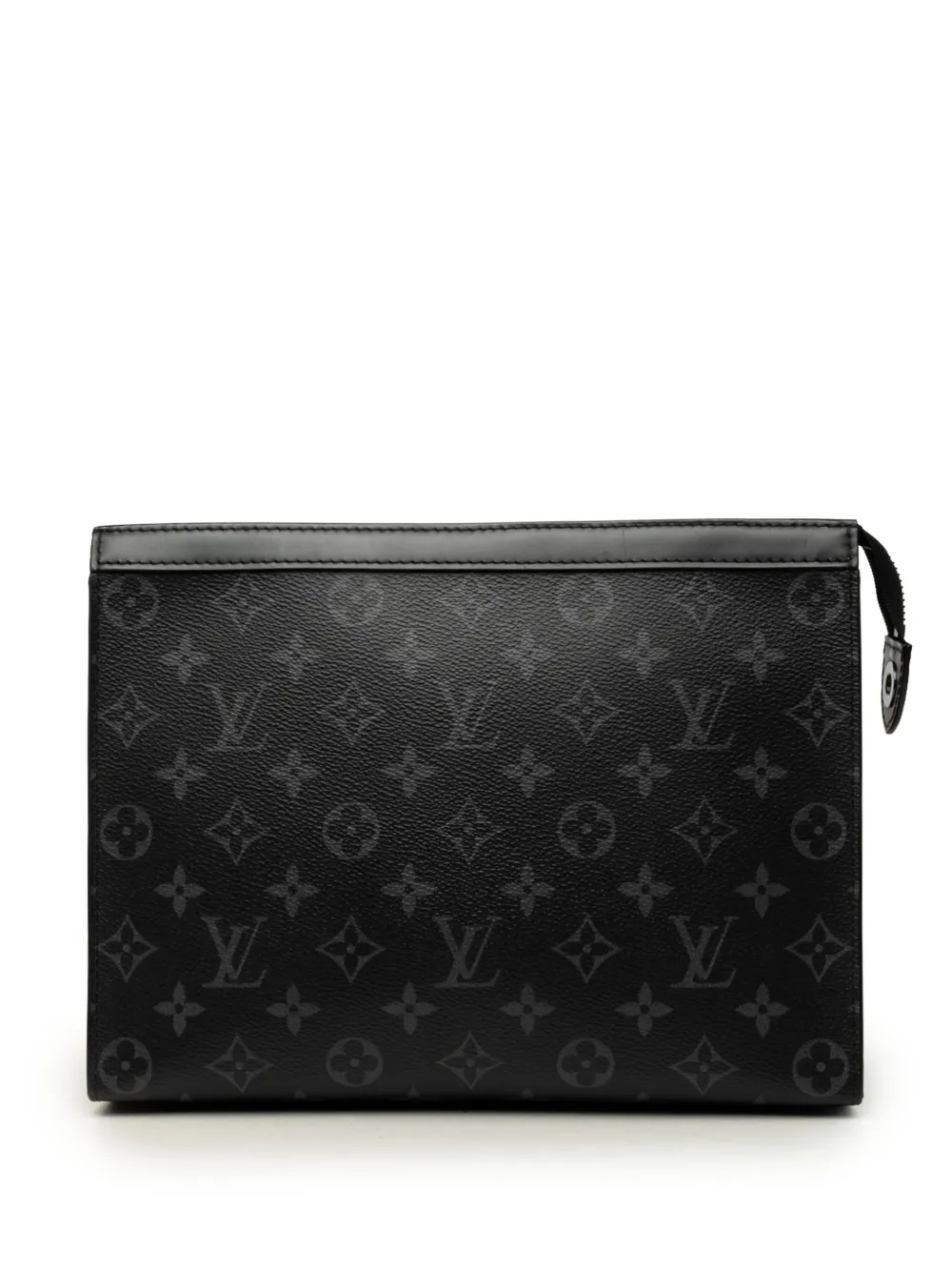 Louis Vuitton Pre-Owned 2019 Monogram Eclipse Pochette Voyage MM clutch bag - Nero