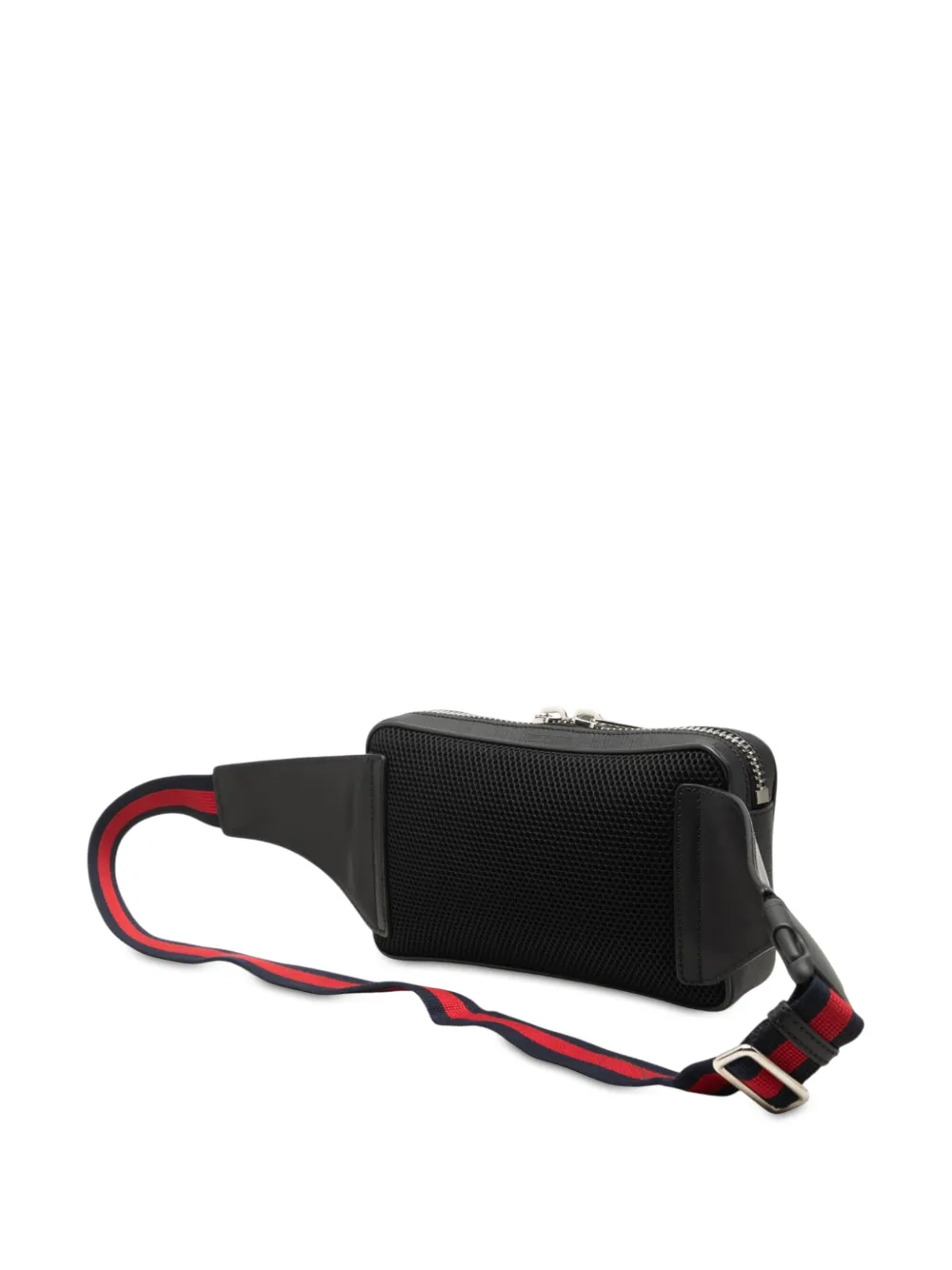 Gucci Pre-Owned 2000-2015 GG Supreme Web heuptas Zwart