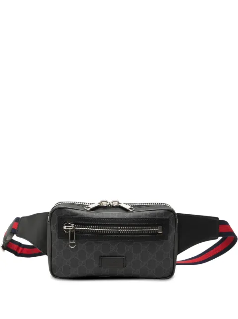 Gucci Pre-Owned 2000-2015 GG Supreme gewebte Gürteltasche