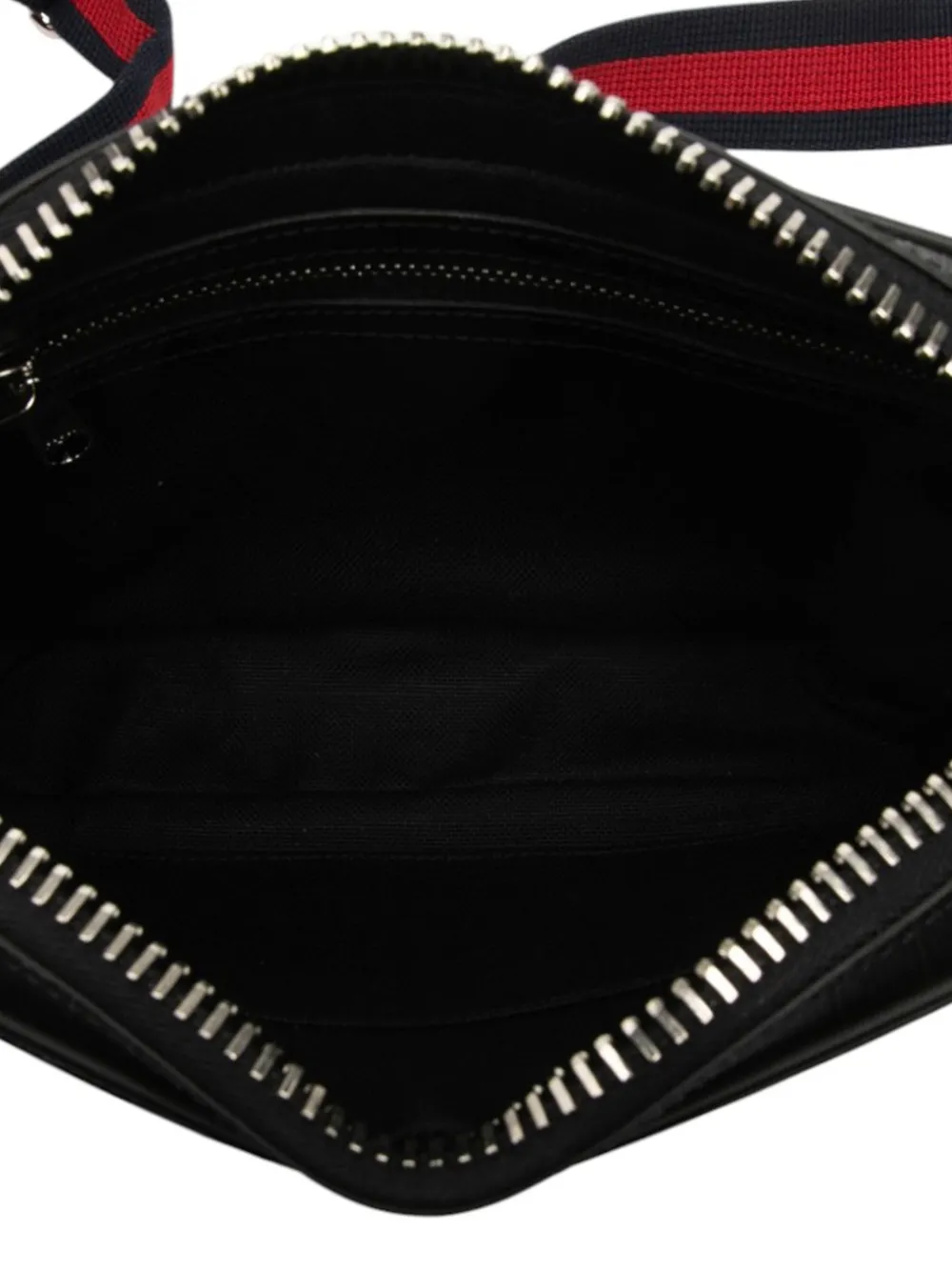 Gucci Pre-Owned 2000-2015 GG Supreme Web heuptas Zwart
