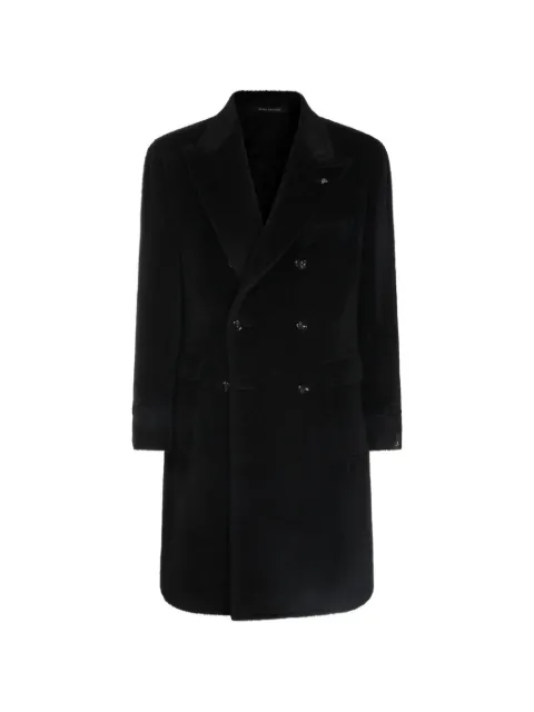 Tagliatore double-breasted peak-lapels coat
