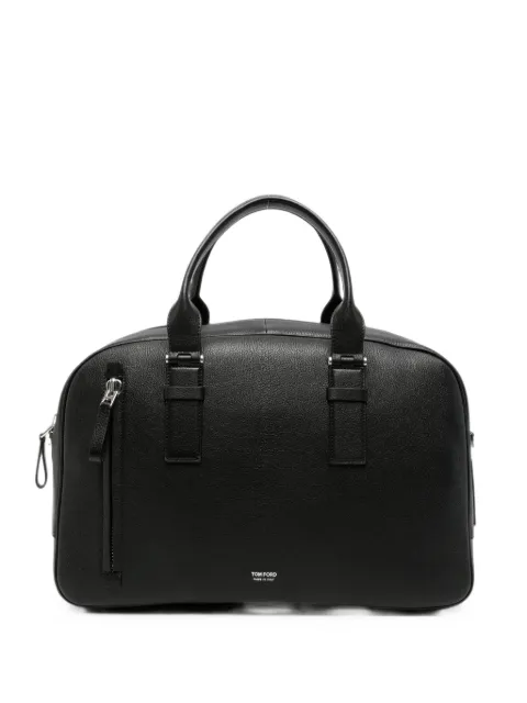 TOM FORD pebbled leather tote bag