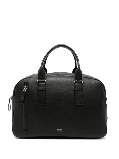 TOM FORD pebbled leather tote bag
