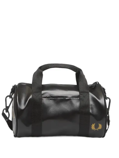 Fred Perry Tonal Classic logo-print barrel bag